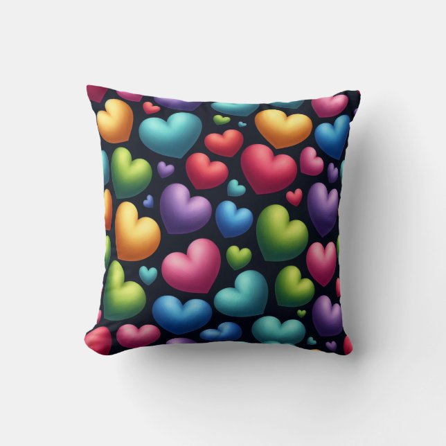 Vibrant Love Cushion (Front)