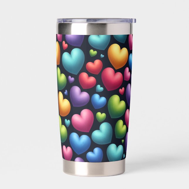 Vibrant Love Insulated Tumbler (Left)