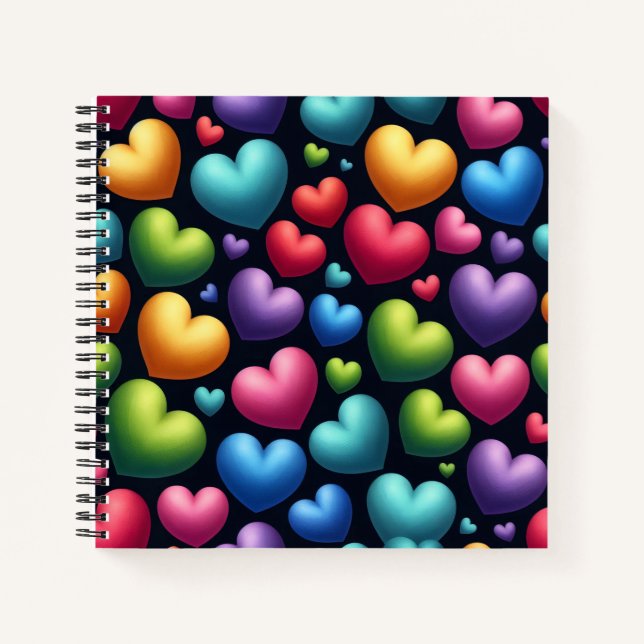 Vibrant Love Notebook (Front)