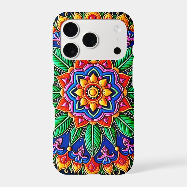Vibrant Mandala Artistry (Back)