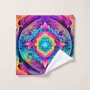 Vibrant Mandala Spirit Bath Towel Set