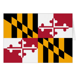 Vibrant Maryland State Flag