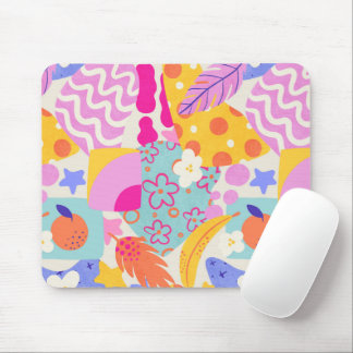 Vibrant Maxi Patchwork Mouse Mat