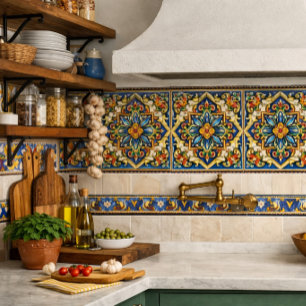 Vibrant Mediterranean Tile