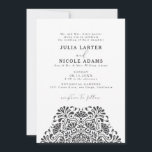 Vibrant Mexican Fiesta Rainbow Mandala Wedding Invitation<br><div class="desc">Beautiful invitations and stationery for special occasions and festivals are available in both physical and digital formats. We can extend any design into matching items such as RSVP cards,  labels,  envelopes,  and more. Customization is available upon request. Looking forward to hearing from you!</div>