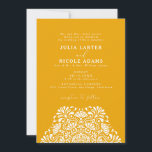 Vibrant Mexican Fiesta Rainbow Mandala Wedding Invitation<br><div class="desc">Beautiful invitations and stationery for special occasions and festivals are available in both physical and digital formats. We can extend any design into matching items such as RSVP cards,  labels,  envelopes,  and more. Customization is available upon request. Looking forward to hearing from you!</div>