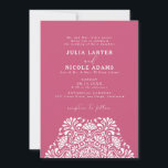 Vibrant Mexican Fiesta Rainbow Mandala Wedding Invitation<br><div class="desc">Beautiful invitations and stationery for special occasions and festivals are available in both physical and digital formats. We can extend any design into matching items such as RSVP cards,  labels,  envelopes,  and more. Customization is available upon request. Looking forward to hearing from you!</div>