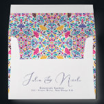 Vibrant Mexican Fiesta Style Rainbow Wedding Envelope<br><div class="desc">Beautiful Invitation to celebrate Special occasions and festivals comes with digital and E-invitation as per your request. We would love to replicate our designs to make multiple products like rsvp cards, labels envelopes, and more. Customisation is available for ready to print on request at info@shamaurcreatif@gmail.com. Look Forward to hearing from...</div>