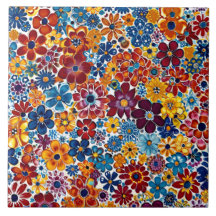 Vibrant Millefiori Elegant Pattern