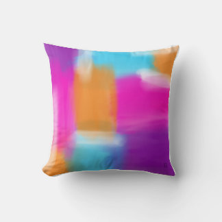 Vibrant Minimal Abstract Artwork Cushion