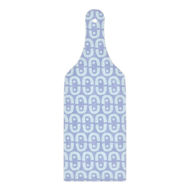 Vibrant Modern Pattern with Bold Colour Shapes Cutting Board (Front)