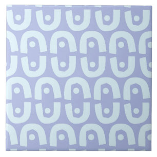 Vibrant Modern Pattern with Bold Colour Shapes Tile