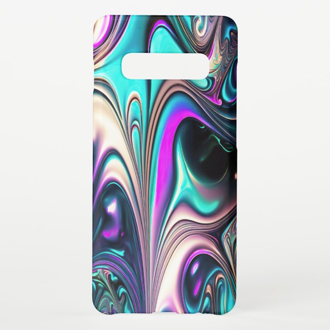 Vibrant Molten Coloured Samsung Galaxy Case (Back)