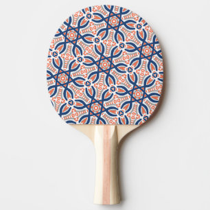 Vibrant Mosaic Modern BR Ping Pong Paddle