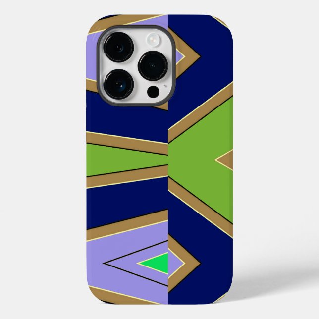 Vibrant multicolor classic Case-Mate iPhone case (Back)