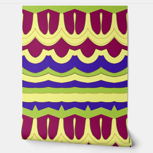 Vibrant multicolor "Ratti_Creative_Arts" wallpaper (Unrolling)