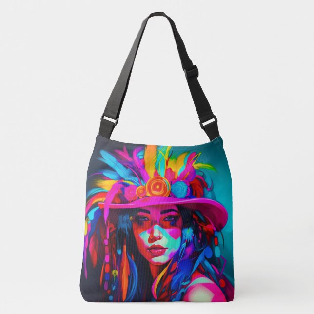 Vibrant Muse Crossbody Bag (Front)