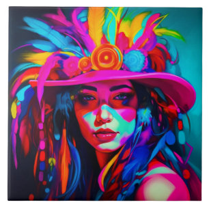 Vibrant Muse Tile
