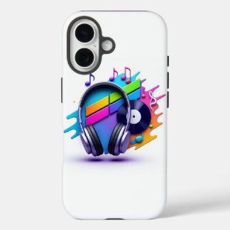 Vibrant Music Vibes Phone Case – Vinyl art