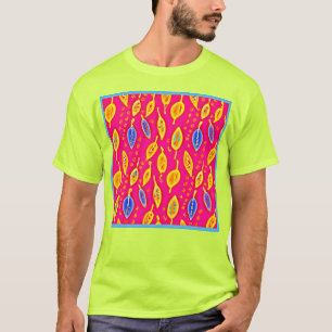 Vibrant Nature Elegance Pattern T-Shirt