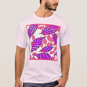 Vibrant Nature Elegance Pattern T-Shirt