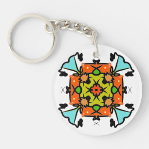 Vibrant Nature Zen Key Ring