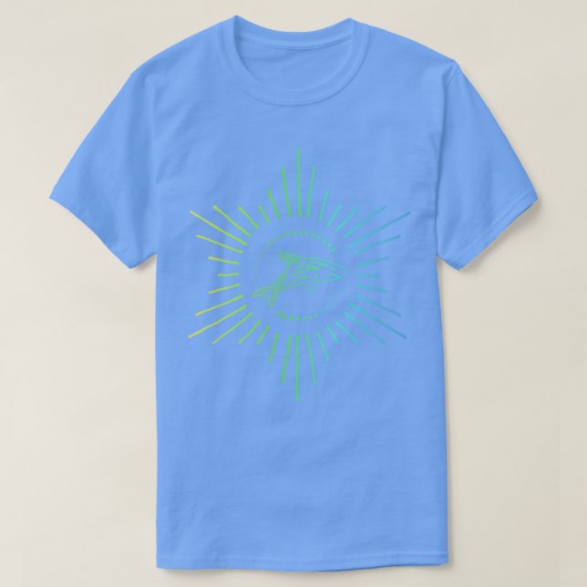 Vibrant Ocean Animal T-Shirt (Design Front)