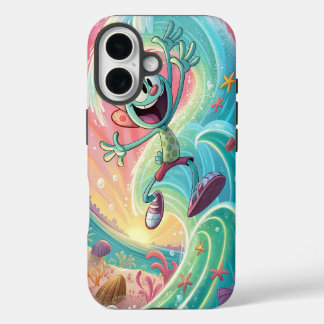 Vibrant Ocean Pop iPhone 16 Case