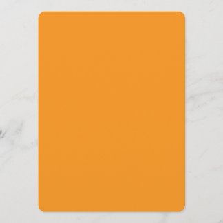 “Vibrant Orange Minimal Card” Menu