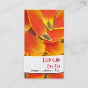 Vibrant Orange Tulip Petals Photograph Appointment