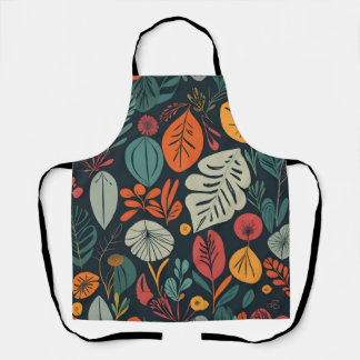 Vibrant Organic Apron - Artistic Home Decor