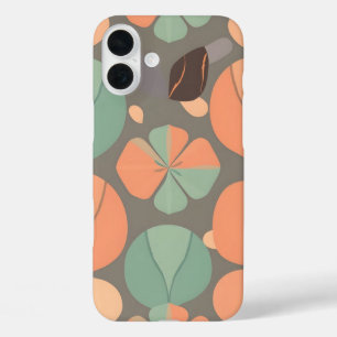 Vibrant Organic iPhone16 Case - Seamless Digital P