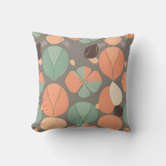 Vibrant Organic Pillow - Soft Colour Decor