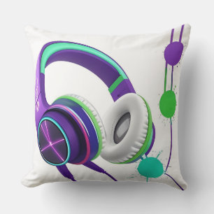Vibrant Over-Ear Headphones Cushion