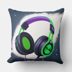 Vibrant Over-Ear Headphones Cushion