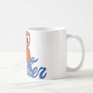 Vibrant Owl Little Brother Coffee Mug