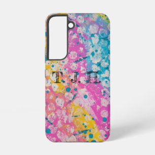 Vibrant Paint Splatter Samsung Galaxy S22 Cas Case