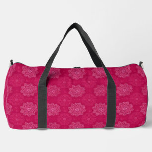 Vibrant Paisley and Floral  Duffle Bag