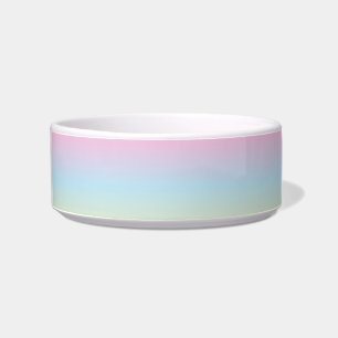 vibrant pastel ice cream gradient colours bowl