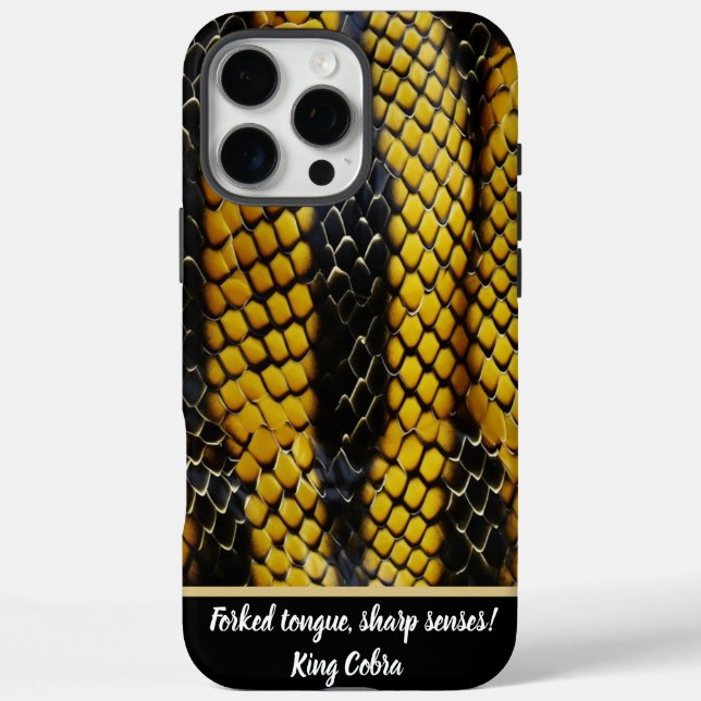 Vibrant patterns of a venomous snake Case-Mate iPhone case (Back)
