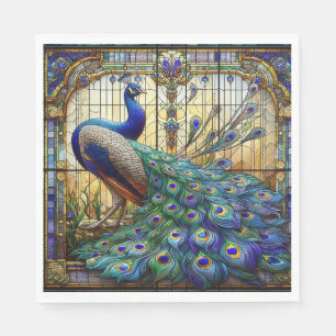 Vibrant Peacock Napkins: The Elegant Table Napkin