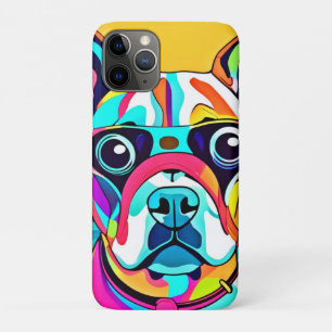 Vibrant Pet Glasses Design iPhone 11 Pro Case