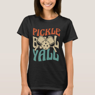 Vibrant Pickle Ball Yalu Sign T-Shirt