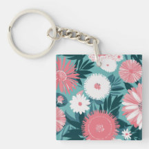 Vibrant pink and white Floral Symphony