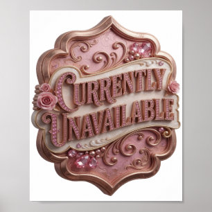 Vibrant Pink CURRENTLY UNAVAILABLE Statement Tee Poster