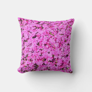 Vibrant Pink Floral Cushion