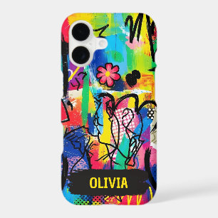 Vibrant Pop Art Graffiti Abstract Personalised