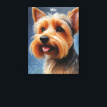 Vibrant Pop Pointillism Yorkshire Terrier Art Canvas Print<br><div class="desc">A bold and playful Yorkshire Terrier portrait in pop pointillism style. Bright colours and dynamic textures bring the Yorkie’s joyful nature to life. Perfect for Yorkie enthusiasts who appreciate creative,  artistic dog portraits with a modern edge.</div>