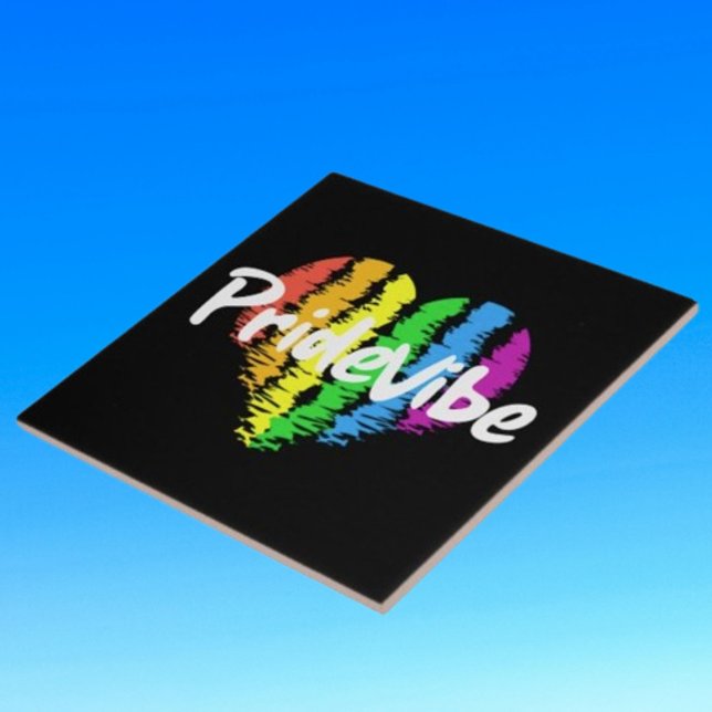 Vibrant PrideVibe: Showcase Your Rainbow Heart Tile (Creator Uploaded)