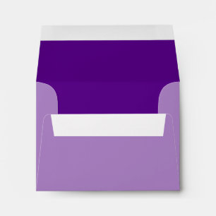 Vibrant Purple Accent Colour Customisable Envelopes